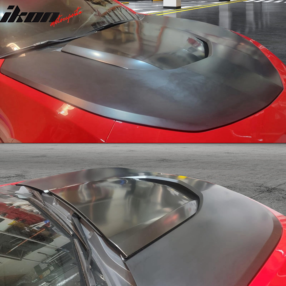 Fits 16-24 Chevrolet Camaro ZL1 Style Aluminum Unpainted Front Bumper Hood Guard