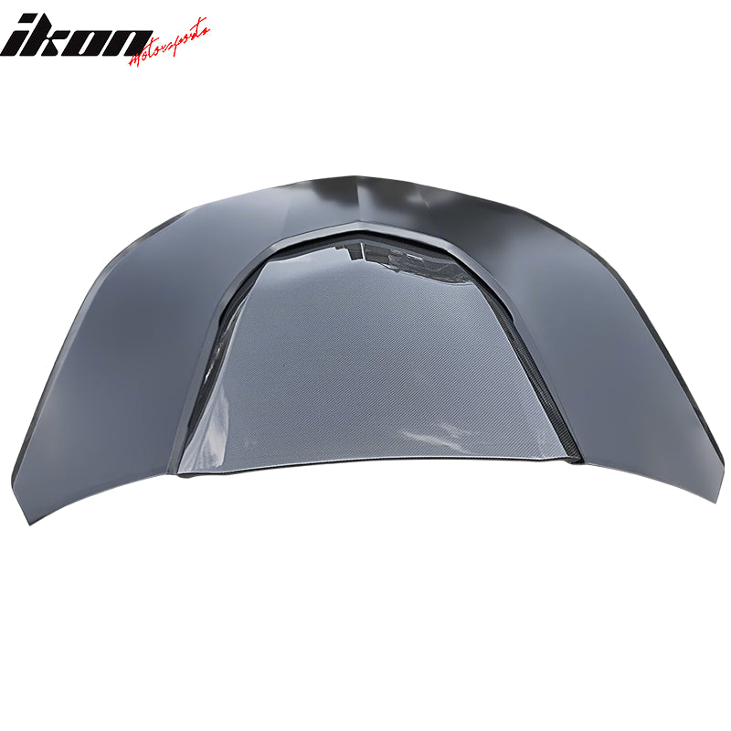 Fits 16-24 Camaro Carbon Fiber Aluminum Front Bumper Hood Guards