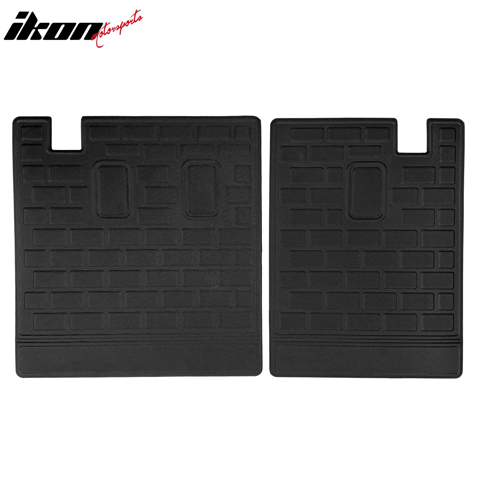 Fits 16-25 Honda Pilot 2PCS Backrest Mats Seat Back Cargo Liner Protector - XPE