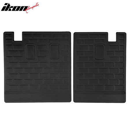Fits 16-25 Honda Pilot 2PCS Backrest Mats Seat Back Cargo Liner Protector - XPE