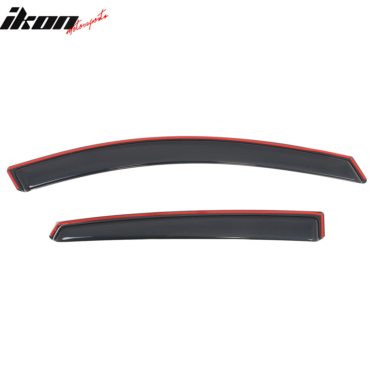 Fits 16-25 Chevrolet Malibu Window Visors In Channel Deflectors Rain Vent Guard