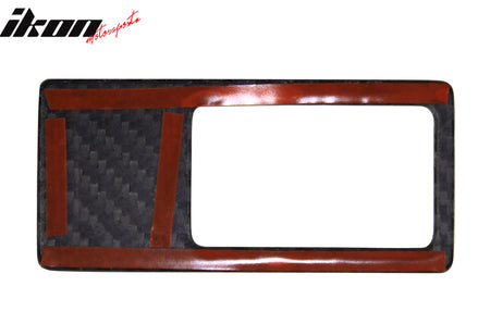 Fits 16-25 Mazda MX-5 Miata Carbon Fiber Interior Smart Idle Stop System Cover