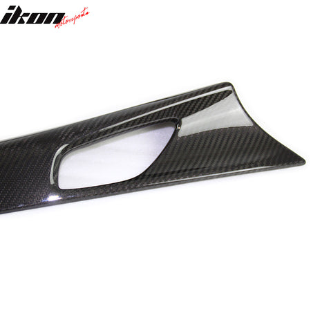 Fits 16-25 Mazda MX-5 MX5 Miata Carbon Fiber CF Interior Door Panel Trim 4PCS