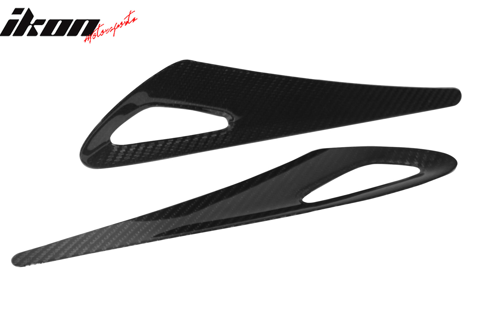 Fits 16-26 Mazda MX-5 Miata Carbon Fiber Exterior Side Fender Light Cover Trim