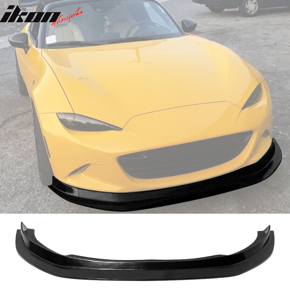 2016-2025 Mazda MX-5 Miata Unpainted Front Bumper Lip Guard MDA Style