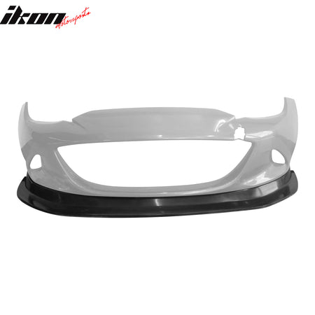 Fits 16-25 Mazda MX-5 Miata Unpainted Front Bumper Lip Spoiler Guard MDA Style
