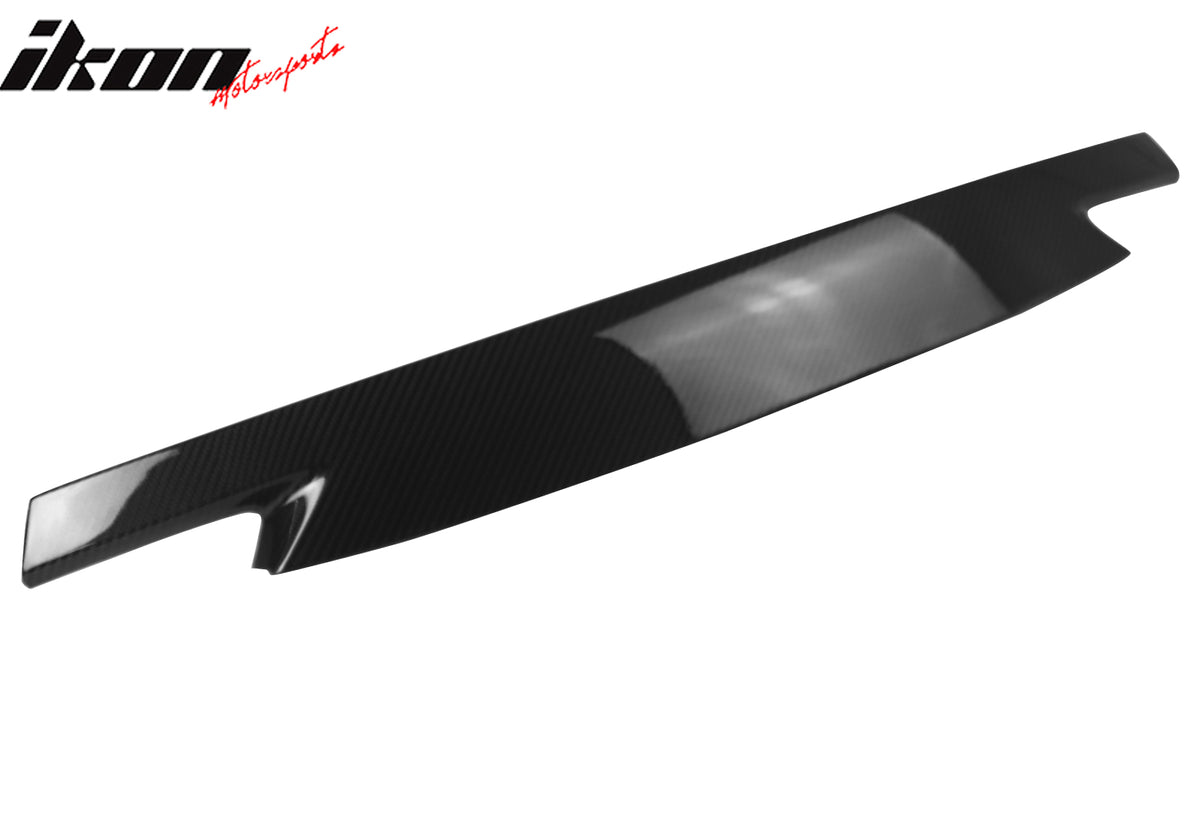 Fits 16-26 Mazda MX5 MX-5 Miata Carbon Fiber CF Front Bumper Air Dam Grille Trim