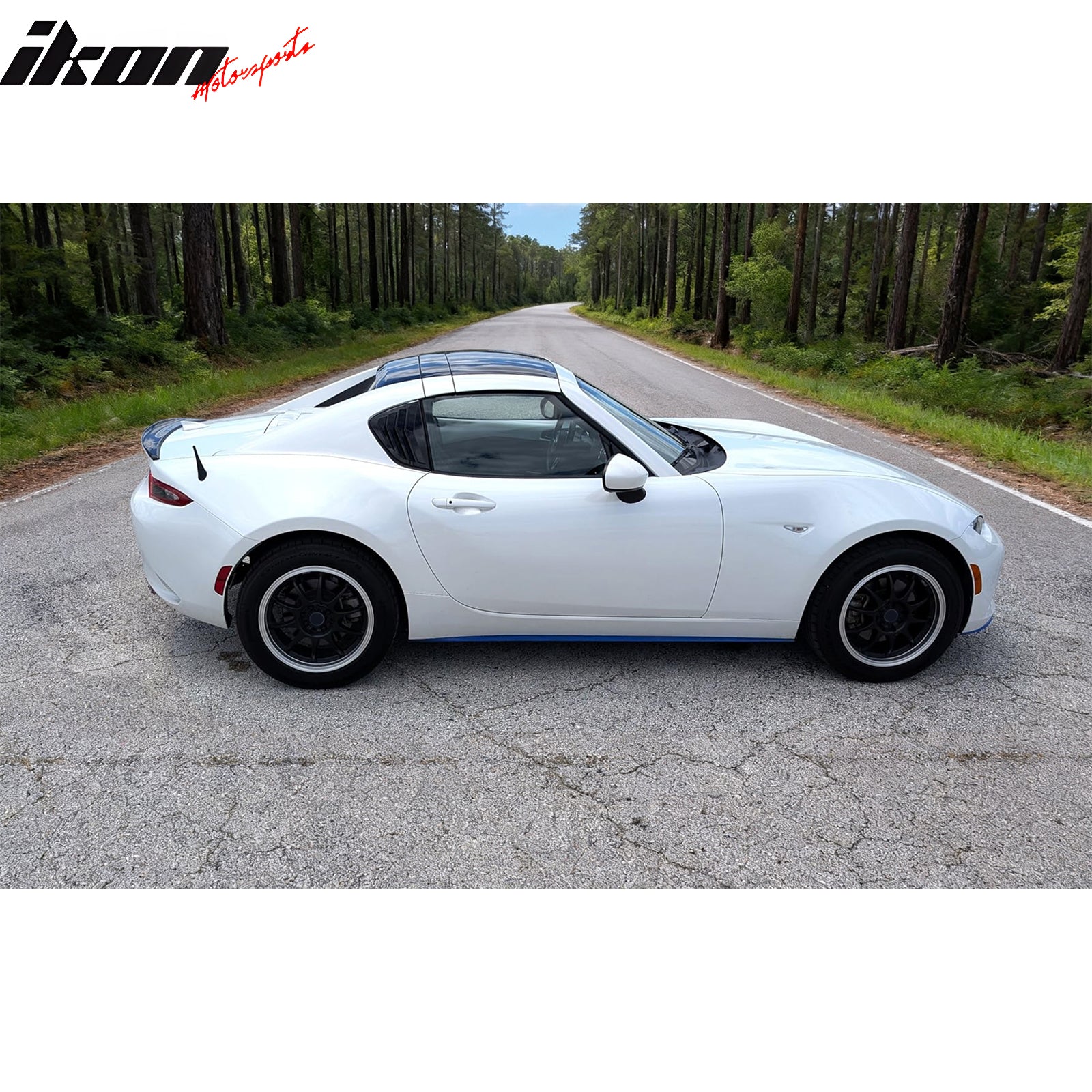 Fits 16-26 Mazda MX-5 Miata Performance Style Trunk Spoiler Painted #A3F Black
