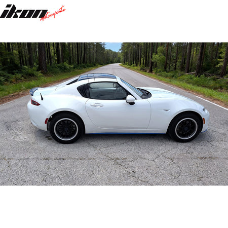 Fits 16-26 Mazda MX-5 Miata Performance Style Trunk Spoiler Painted #A3F Black