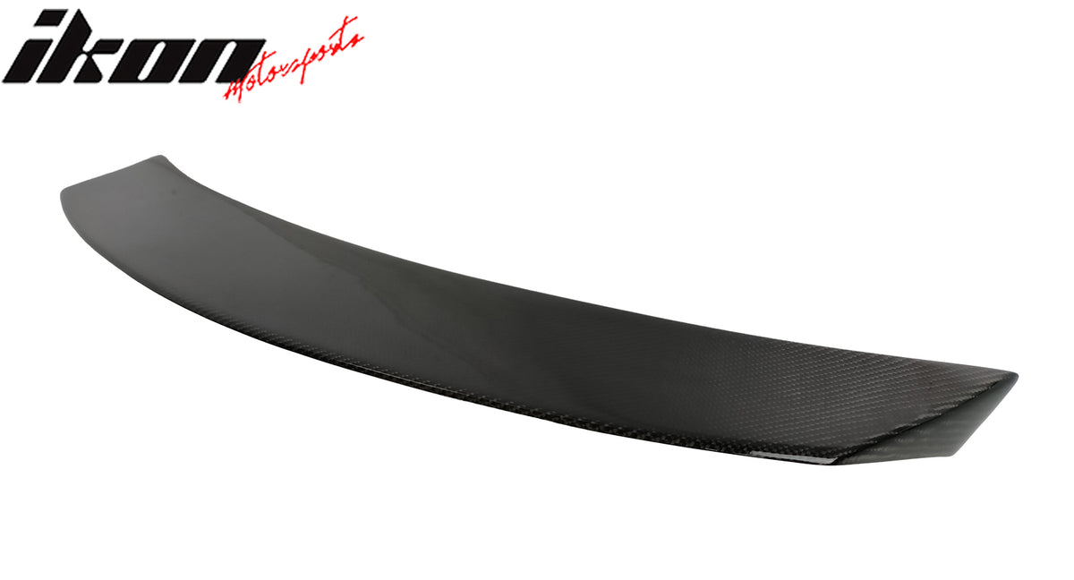 Fits 16-25 Mazda MX-5 Miata 4th V Style Rear Trunk Spoiler Wing Carbon Fiber CF