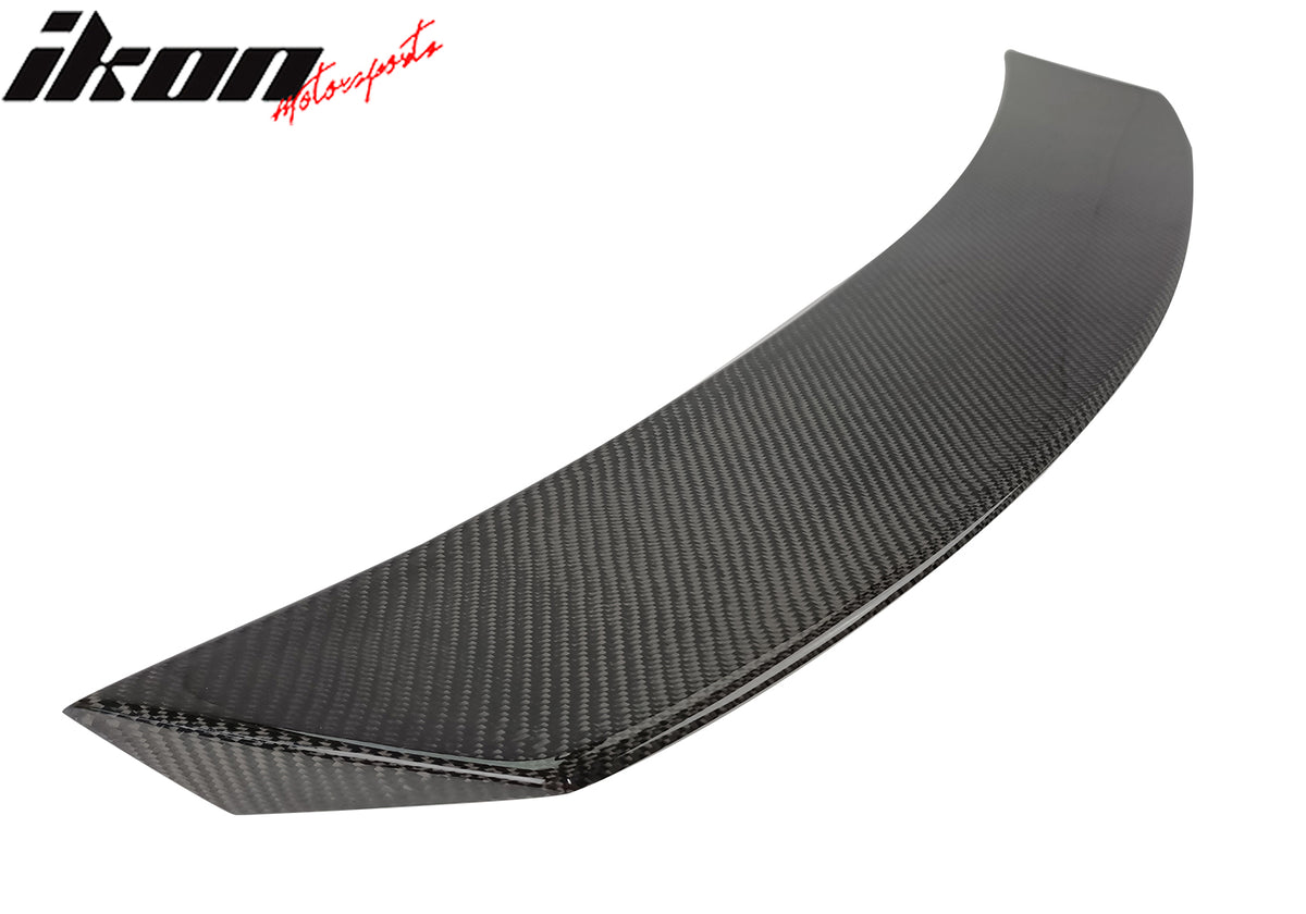 Fits 16-25 Mazda MX-5 Miata 4th V Style Rear Trunk Spoiler Wing Carbon Fiber CF
