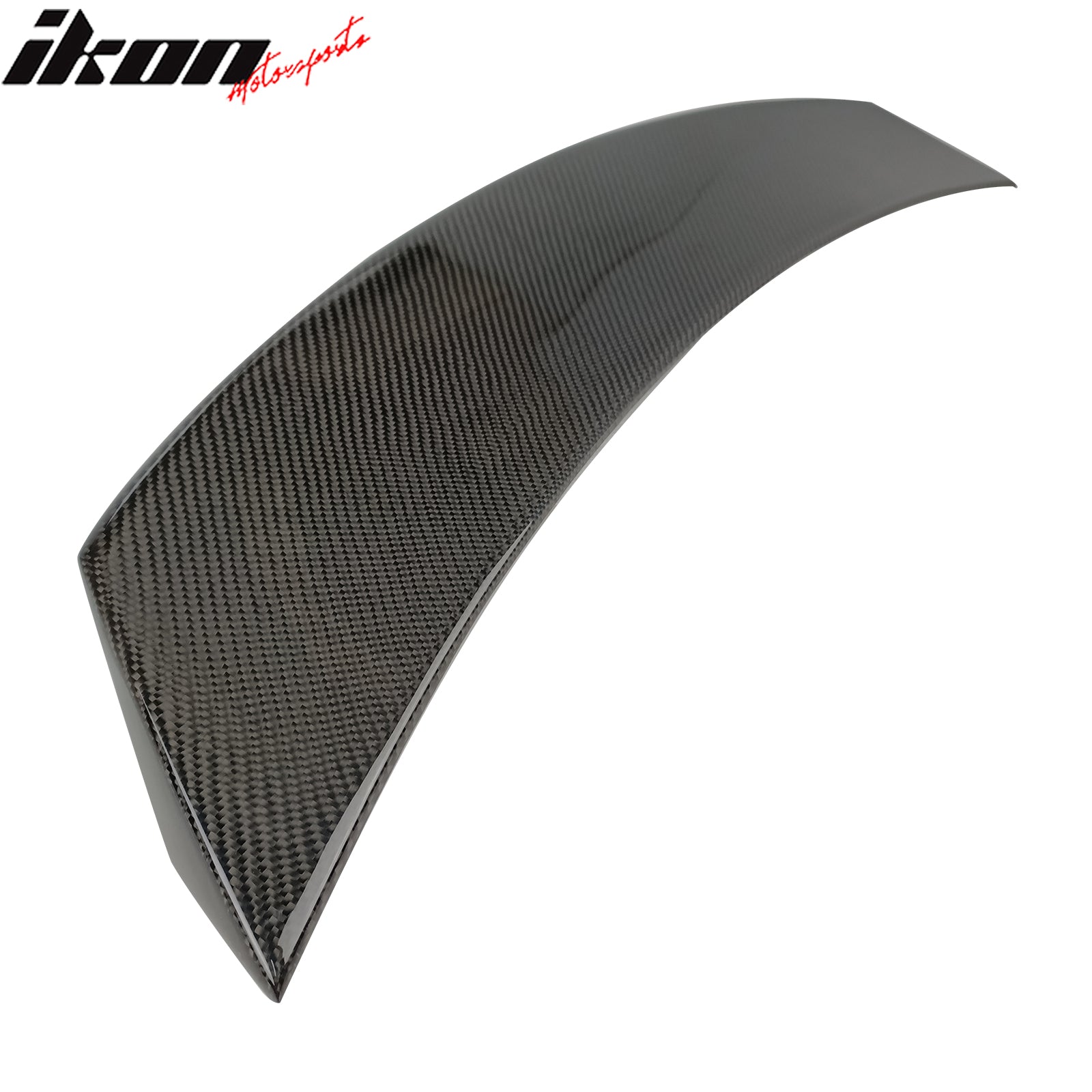 Fits 16-25 Mazda MX-5 Miata 4th V Style Rear Trunk Spoiler Wing Carbon Fiber CF