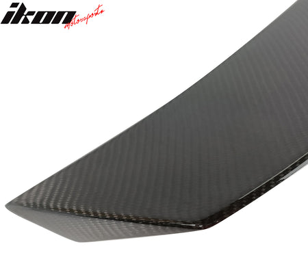 Fits 16-25 Mazda MX-5 Miata 4th V Style Rear Trunk Spoiler Wing Carbon Fiber CF