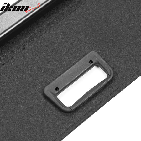 Fits 16-26 Volvo XC90 Black Rear Trunk Security Tonneau Cargo Shade Cover - PVC