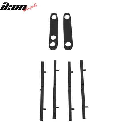 Fits 16-21 Honda Civic Sedan LED 3RD Brake Light Trunk Spoiler Gloss Black ABS