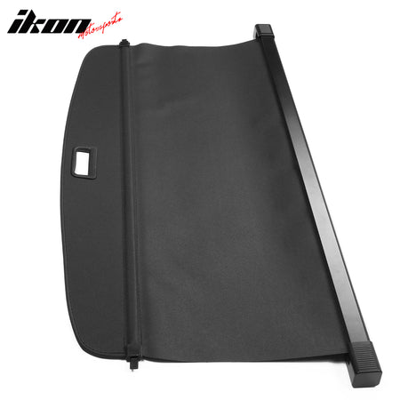 Motoforti Retractable Cargo Cover For Mercedes-Benz GLC (2016-2022) - Waterproof Canvas, Black, Easy Install, Protects Privacy