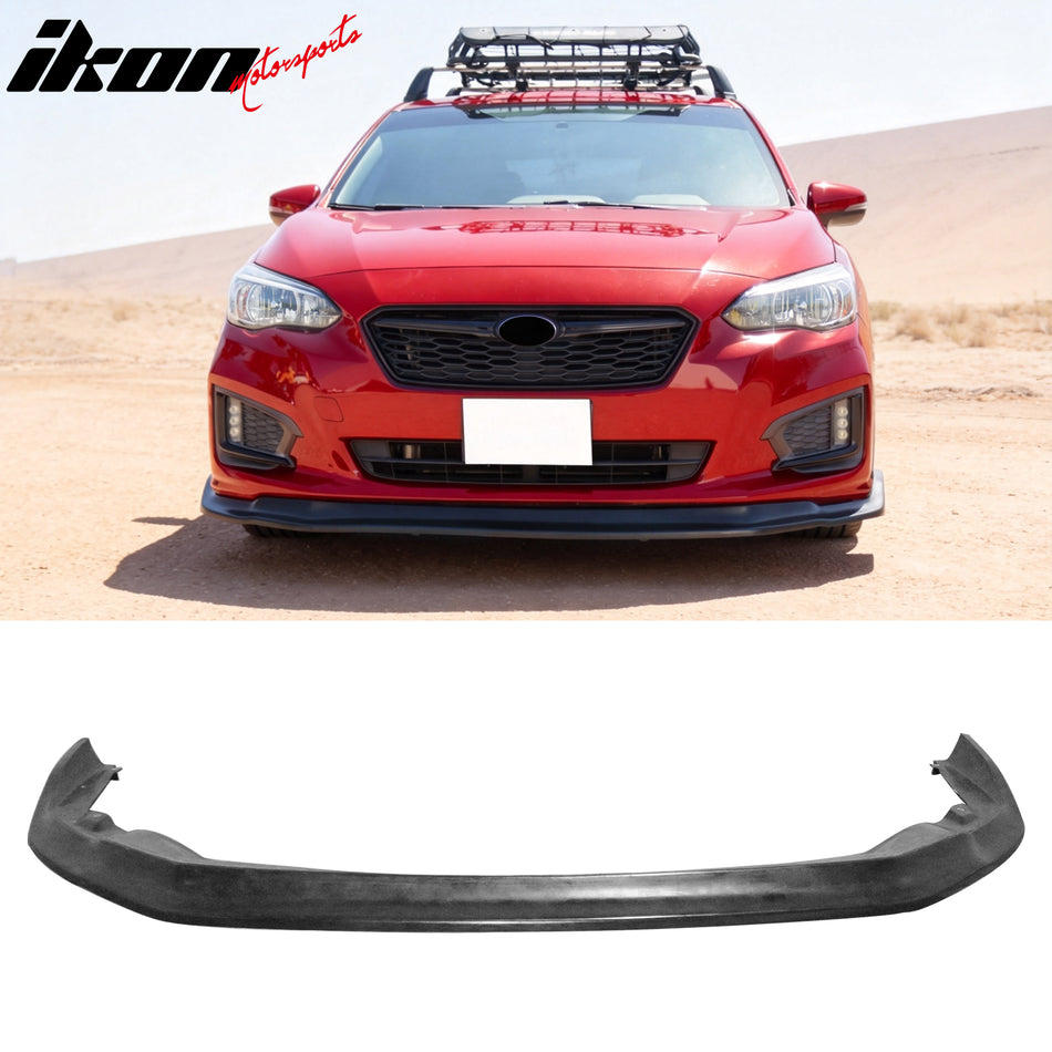 2017-2019 Subaru Impreza CS Style Front Bumper Lip Chin Unpainted PU