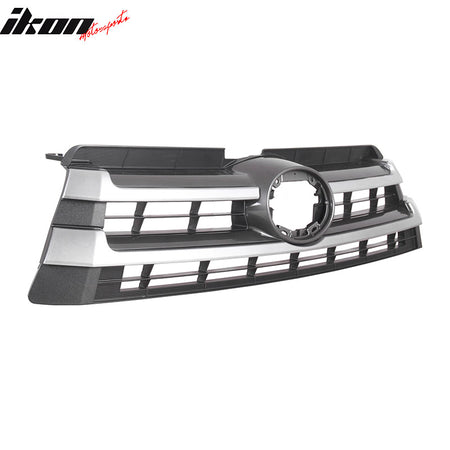 Fits 17-19 Toyota Highlander ABS Front Bumper Upper Grille Cover - OE Style