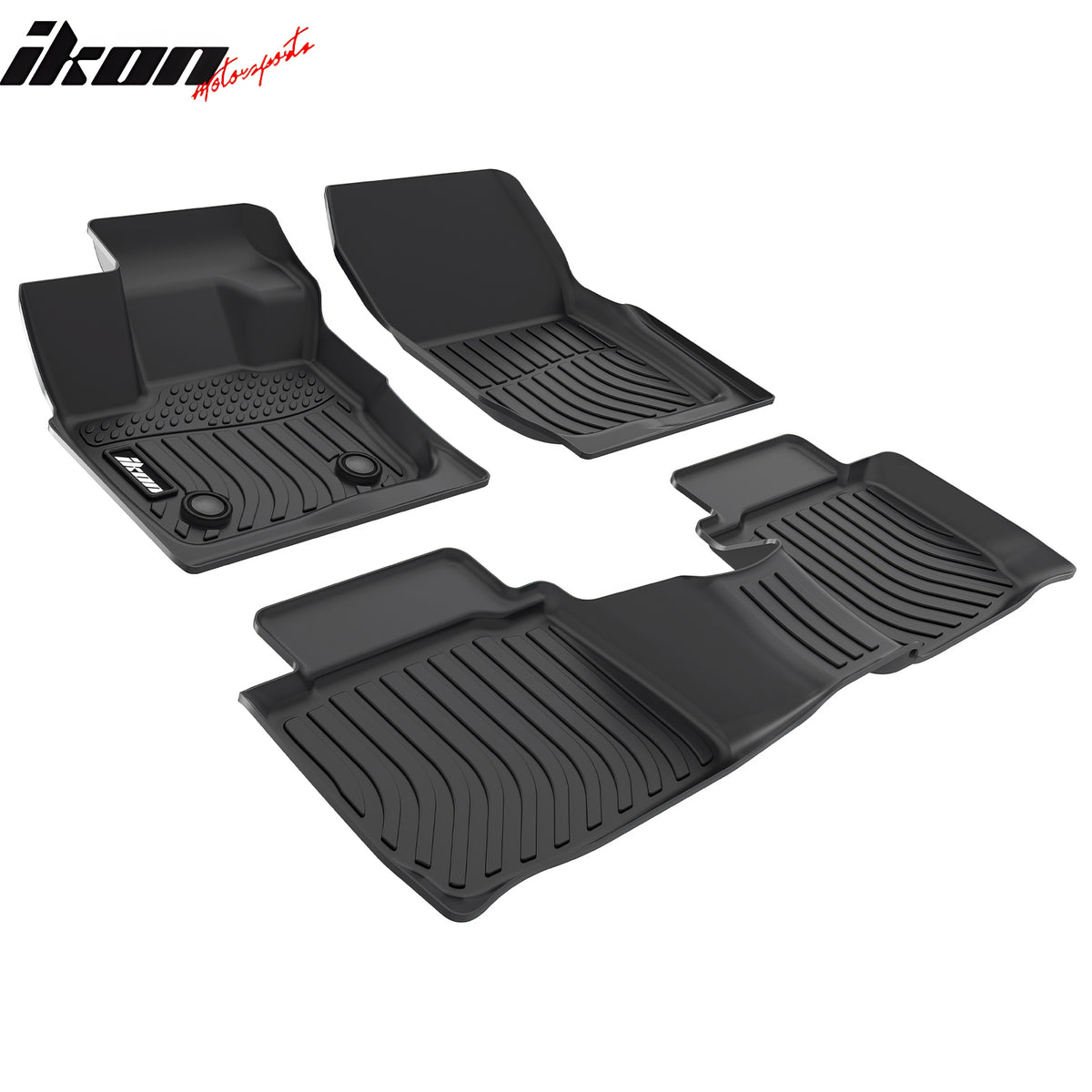 Fits 17-20 Ford Fusion & Lincoln MKZ All Weather 3D TPE Floor Mats Liner Carpets