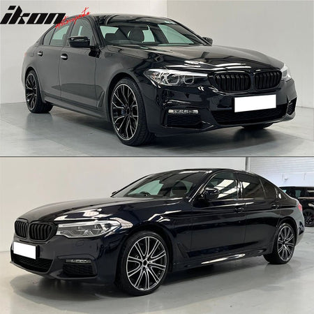2017 - 2020 BMW G30 5 Series Sedan 4DR M - Tech Style Front Bumper CoverIkon Motorsports
