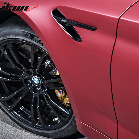 Fits 17-20 BMW G30 G31 Metal Fender Vent Cover W/ Side Marker