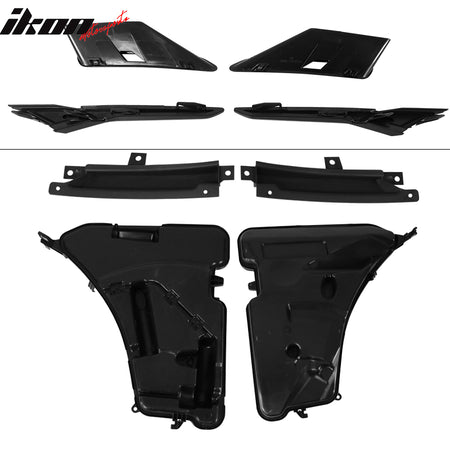 Fits 17-20 BMW G30 G31 Metal Fender Vent Cover W/ Side Marker