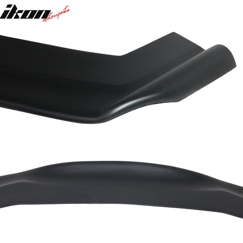 Gloss Black PP Polyurethane Front Bumper Lip, Side Skirts, Rear Lip & Strut Rods Kit For Chevy Sonic RS (2012-2020)