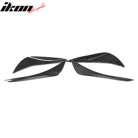 Closeout! Fits 17-20 Subaru BRZ Toyota 86 GT86 Front Bumper Canards Carbon Fiber