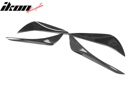 Closeout! Fits 17-20 Subaru BRZ Toyota 86 GT86 Front Bumper Canards Carbon Fiber