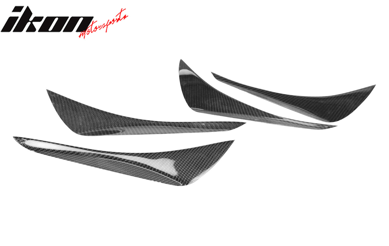 Closeout! Fits 17-20 Subaru BRZ Toyota 86 GT86 Front Bumper Canards Carbon Fiber