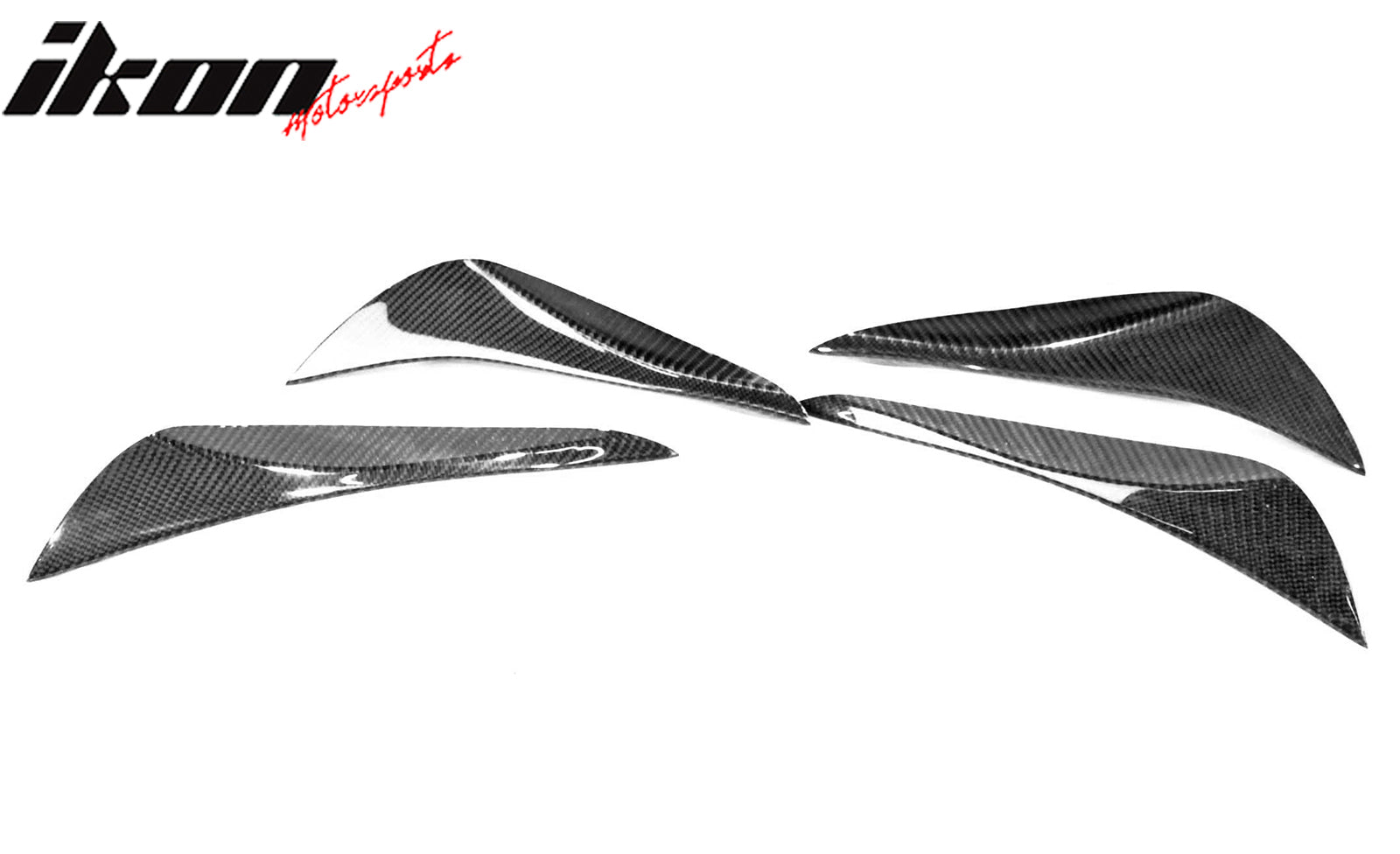 Closeout! Fits 17-20 Subaru BRZ Toyota 86 GT86 Front Bumper Canards Carbon Fiber