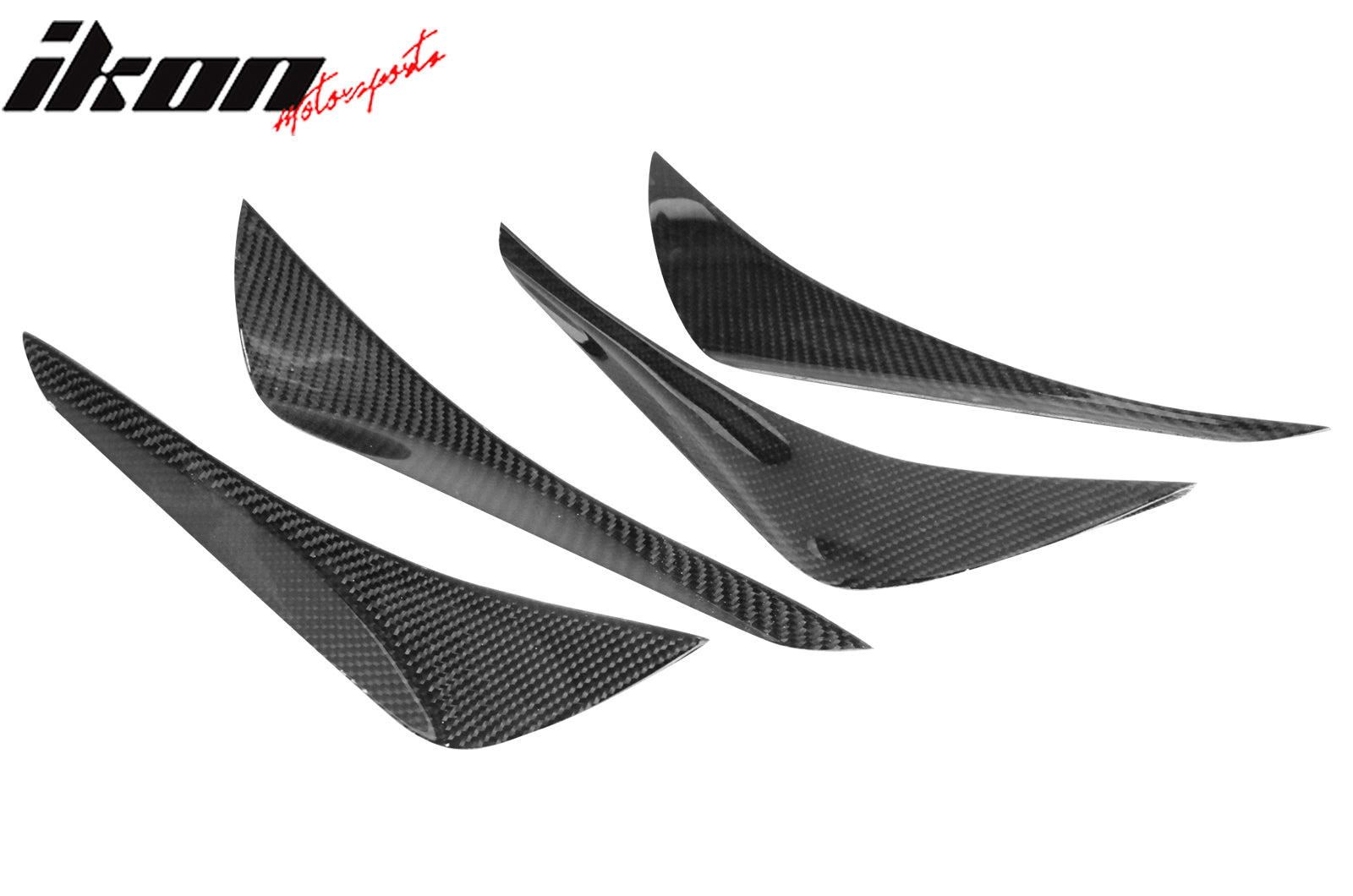 Closeout! Fits 17-20 Subaru BRZ Toyota 86 GT86 Front Bumper Canards Carbon Fiber