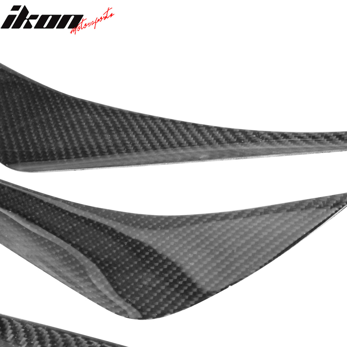 Closeout! Fits 17-20 Subaru BRZ Toyota 86 GT86 Front Bumper Canards Carbon Fiber