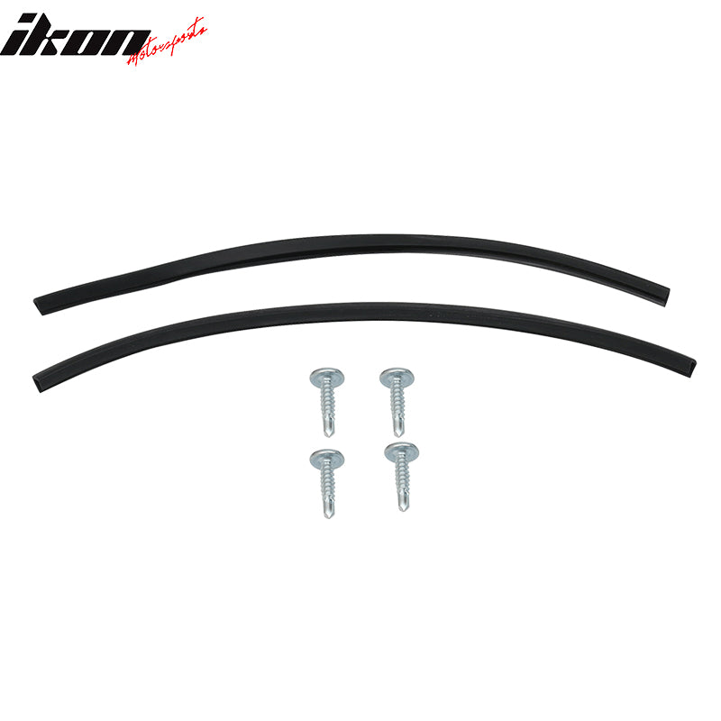 Fits 17-20 Subaru BRZ STI Style Front Bumper Lip Spoiler Splitter Unpainted PU