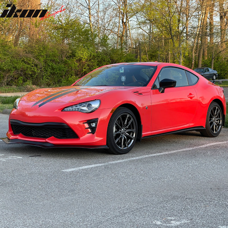 Fits 17-20 Toyota 86 GT86 FT86 GT Style Unpainted Black Front