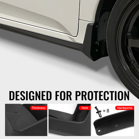 Fits 17-21 Honda Civic 10th Gen Sport Hatchback Mud Flaps Wheel Splash Guards PP
