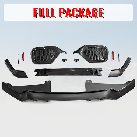 Fits 17-21 Honda Civic Hatchback Type R Rear Bumper Cover Garnish Replacement PP