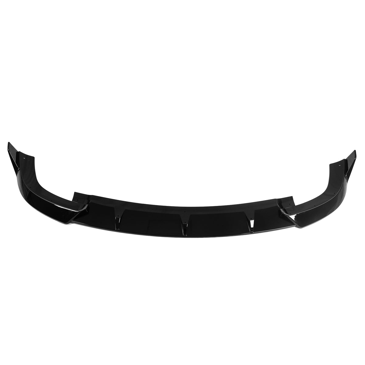 Fits 17-21 Grand Cherokee SRT IKON V2 Front Bumper Lip Chin Spoiler Gloss Black