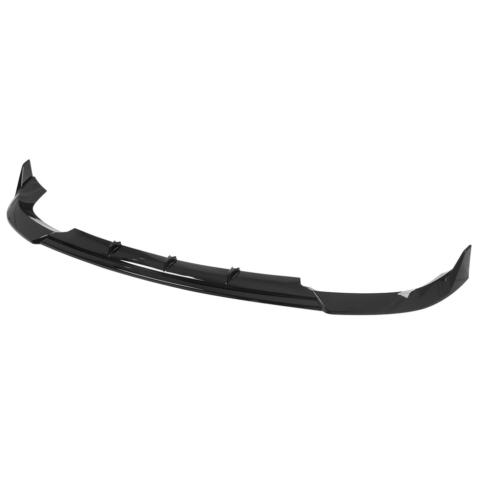 2017-2021 Jeep Grand Cherokee SRT Trackhawk IKON V3 Style Gloss Black Front Bumper Lip ABS