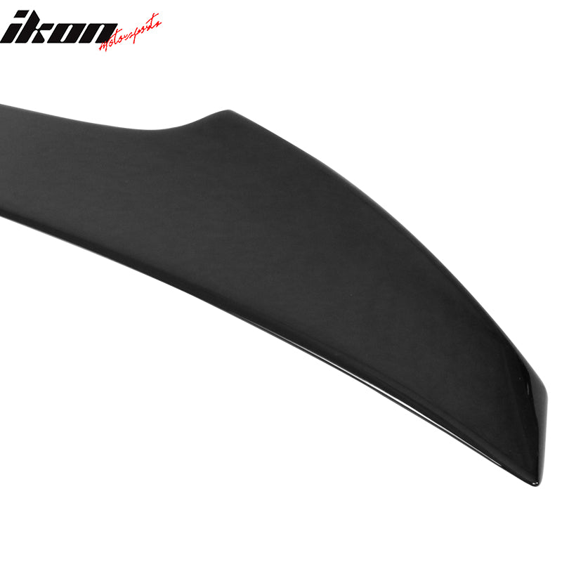 Fits 17-21 Honda Civic X Hatchback V Style Trunk Spoiler Painted #NH547 Black