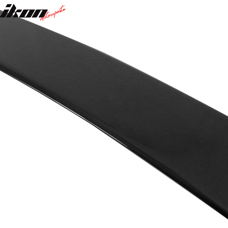 Fits 17-21 Honda Civic X Hatchback V Style Trunk Spoiler Painted #NH547 Black