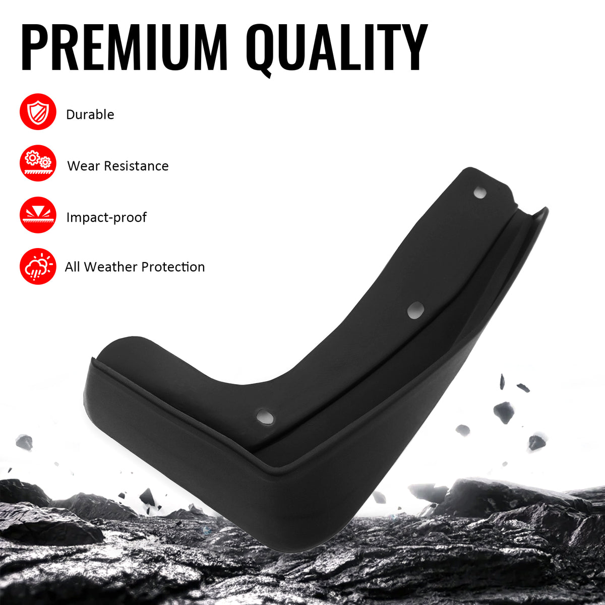 Fits 17-22 Honda CR-V Front & Rear Fender Mud Flaps Wheel Arch Splash Guards PP