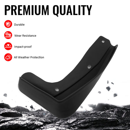 Fits 17-22 Honda CR-V Front & Rear Fender Mud Flaps Wheel Arch Splash Guards PP
