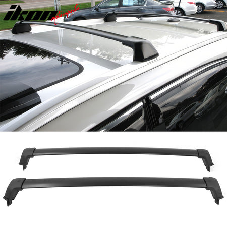 Fits 17-22 Honda CR-V OE Style Top Roof Rack Side Rail W/ Cross Bar Kit Aluminum