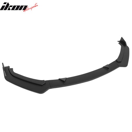 Fits 17-22 INFINITI Q60 V2 JDM Front Bumper Lip Chin Splitter PP Matte Black