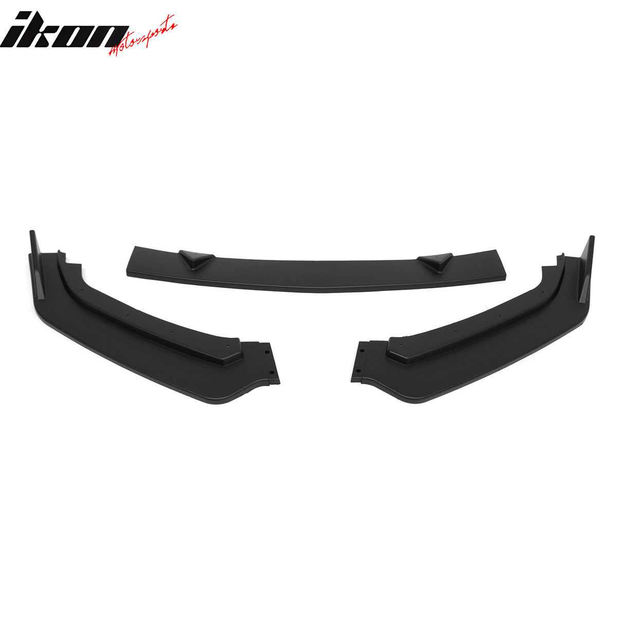 Fits 17-22 INFINITI Q60 V2 JDM Front Bumper Lip Chin Splitter PP Matte Black
