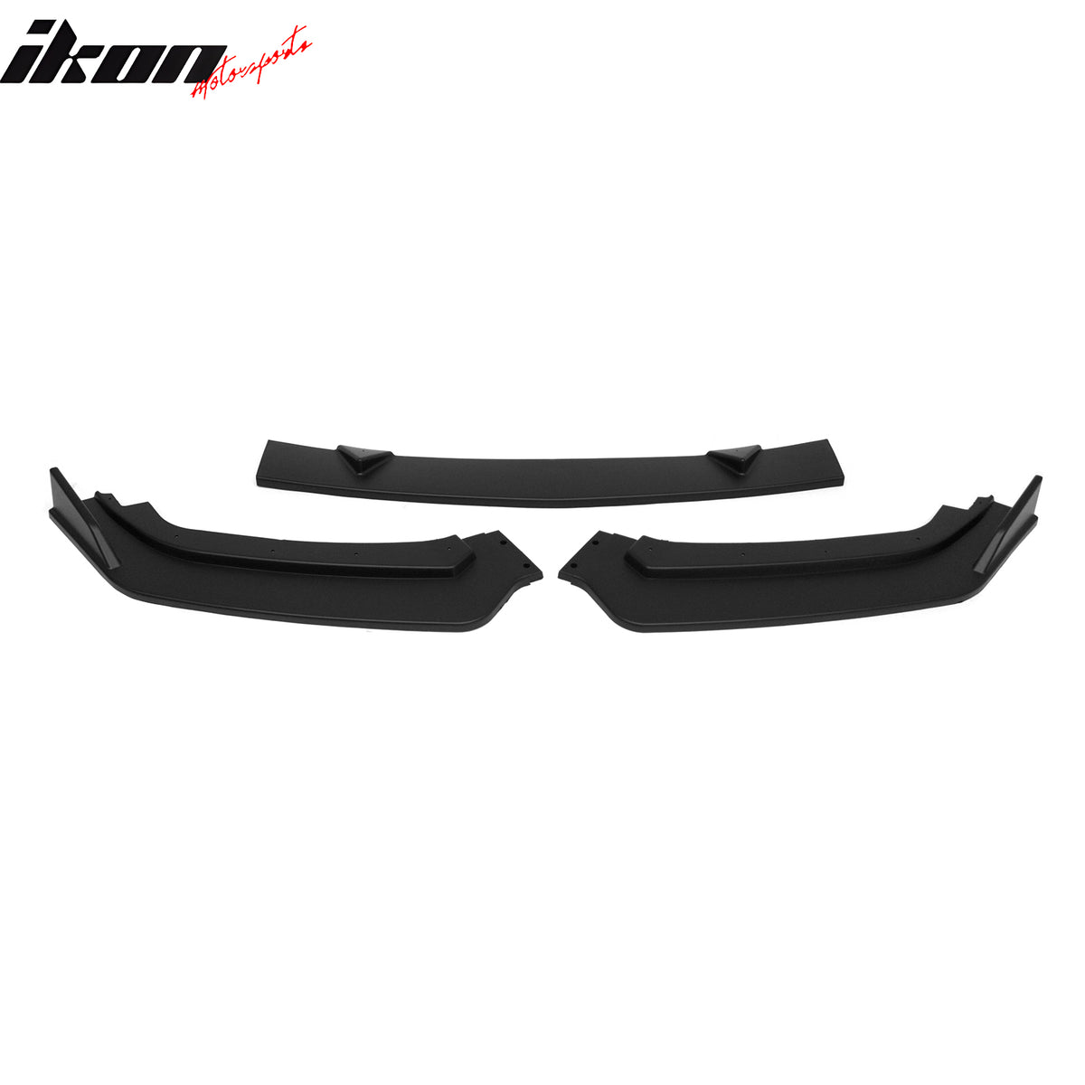 Fits 17-22 INFINITI Q60 V2 JDM Front Bumper Lip Chin Splitter PP Matte Black