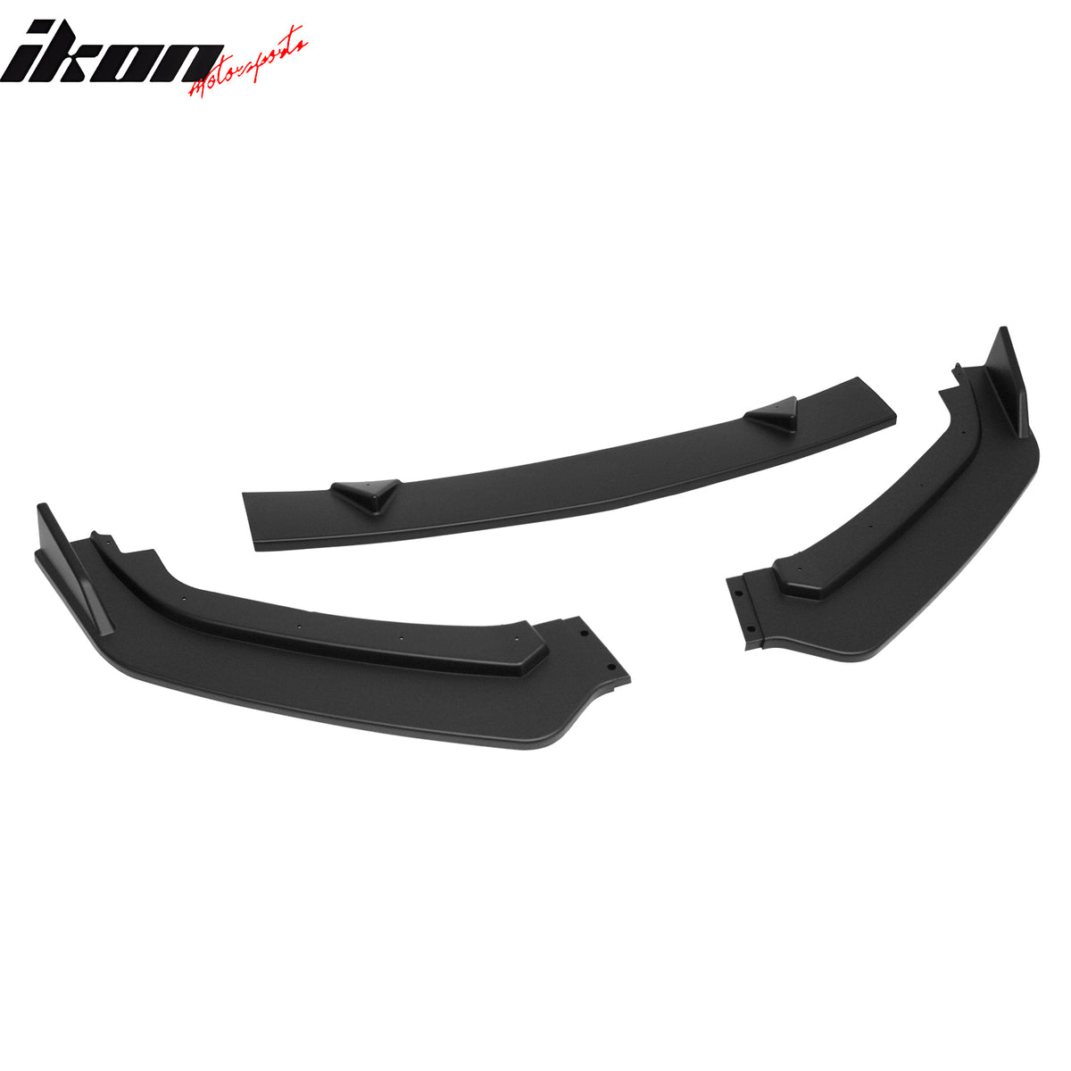 Fits 17-22 INFINITI Q60 V2 JDM Front Bumper Lip Chin Splitter PP Matte Black