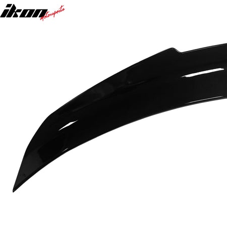 Fits 17-22 INFINITI Q60 Trunk Spoiler Wing Gloss Black PSM Style Rear Wing ABS