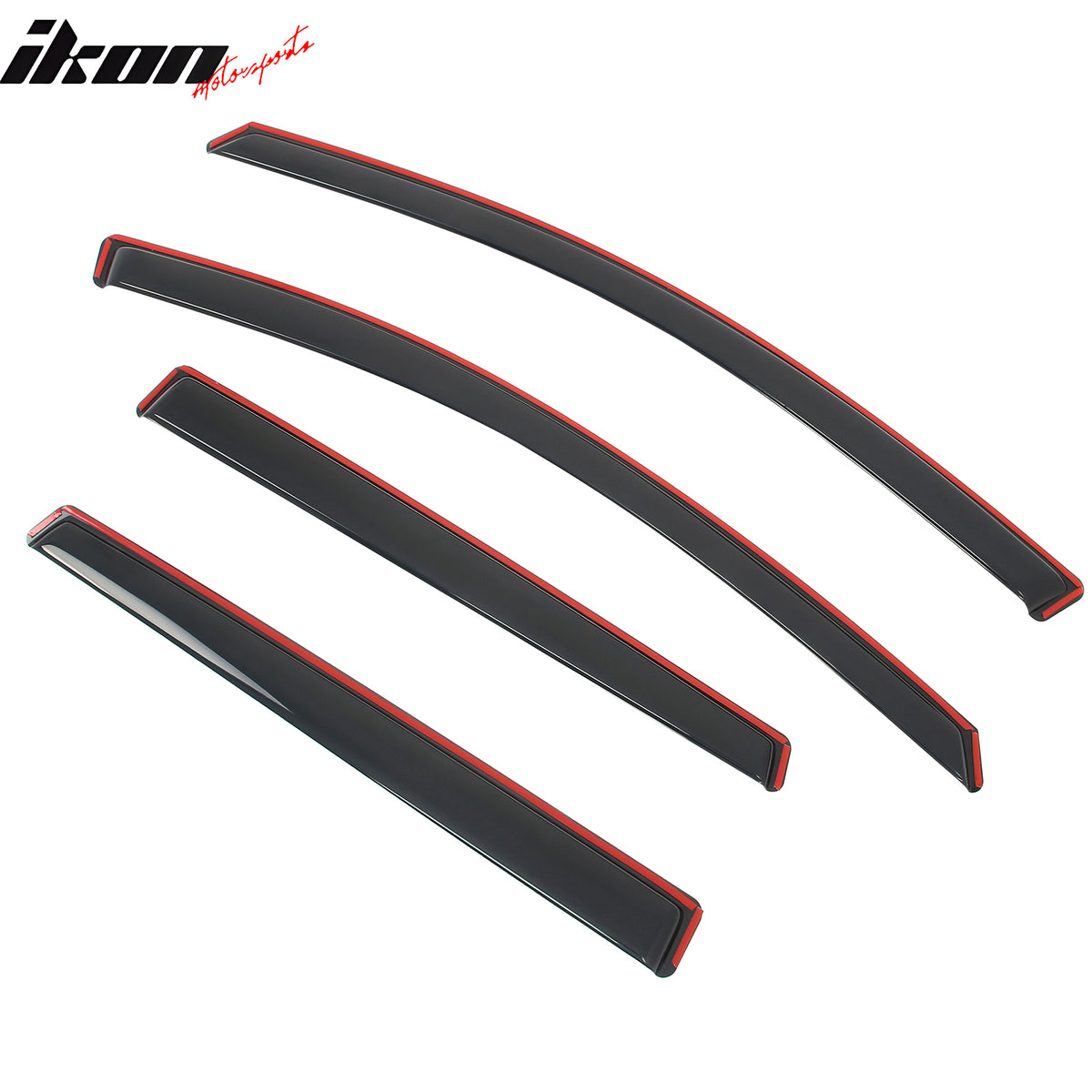 Fits 17-22 Honda CR-V Window Visors In Channel Deflectors Rain Vent Guard 4PCS